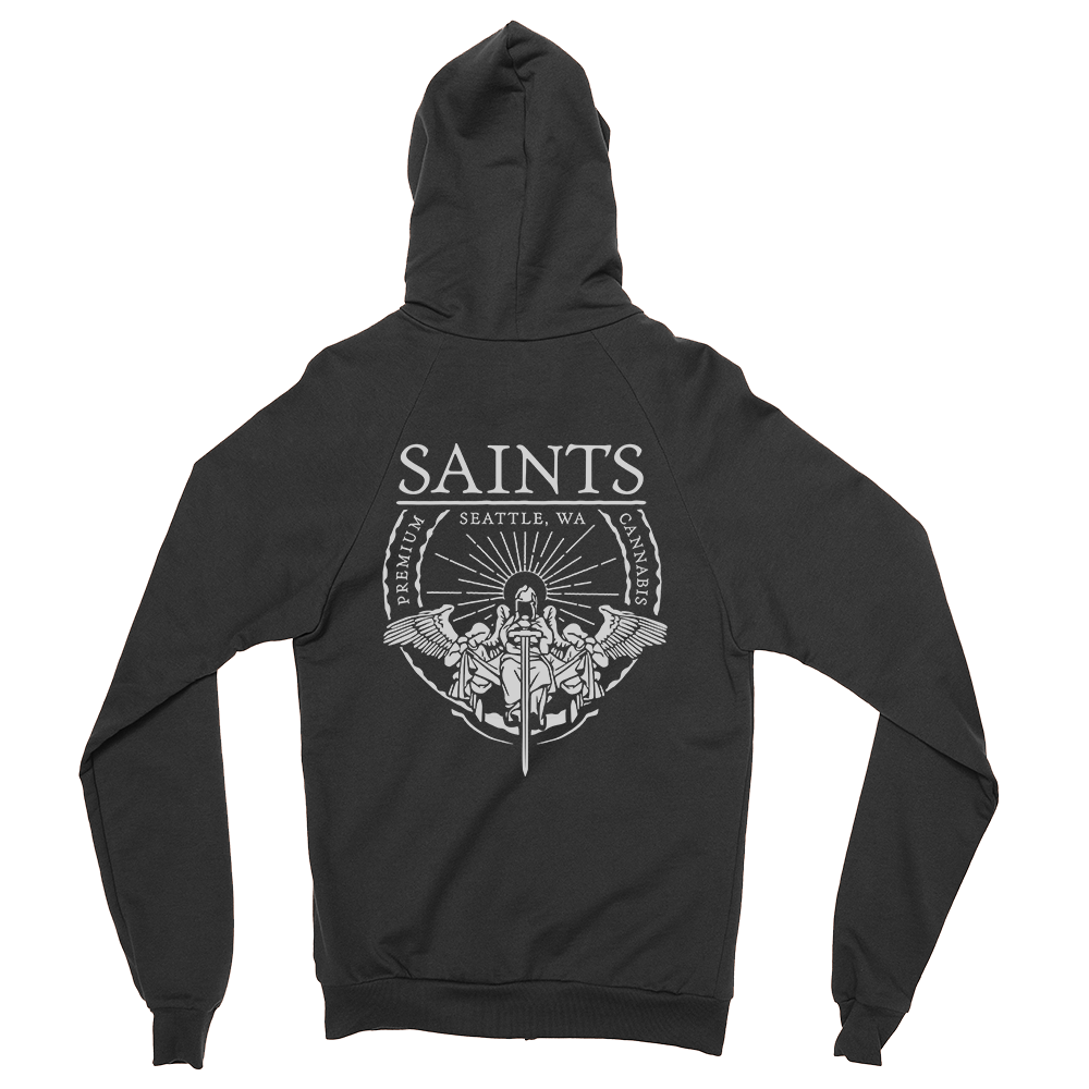 SAINTS BRAND PULLOVER HOODIE.