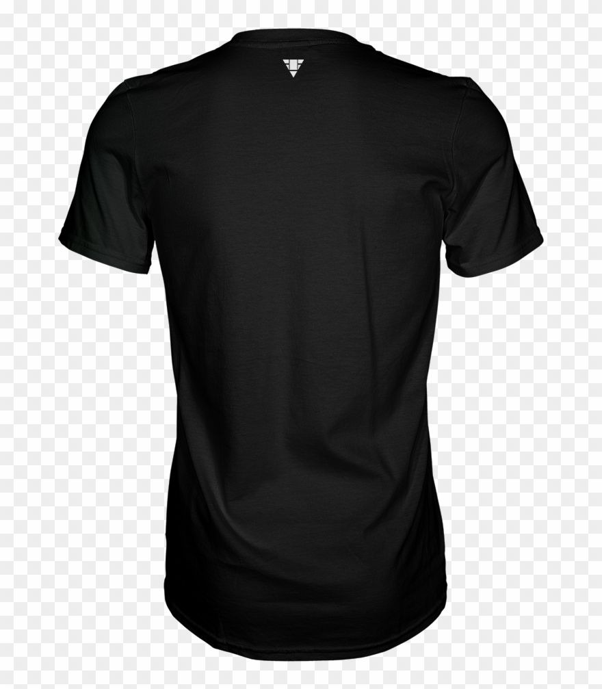 Black Tshirt Back Png.