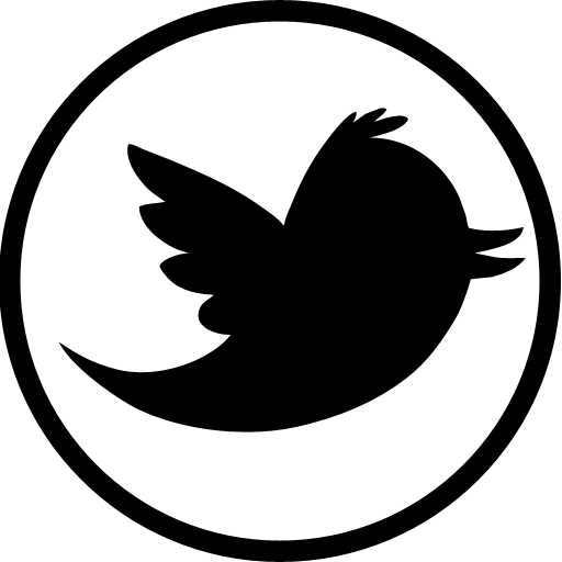 Twitter Icon Black Transparent #386915.