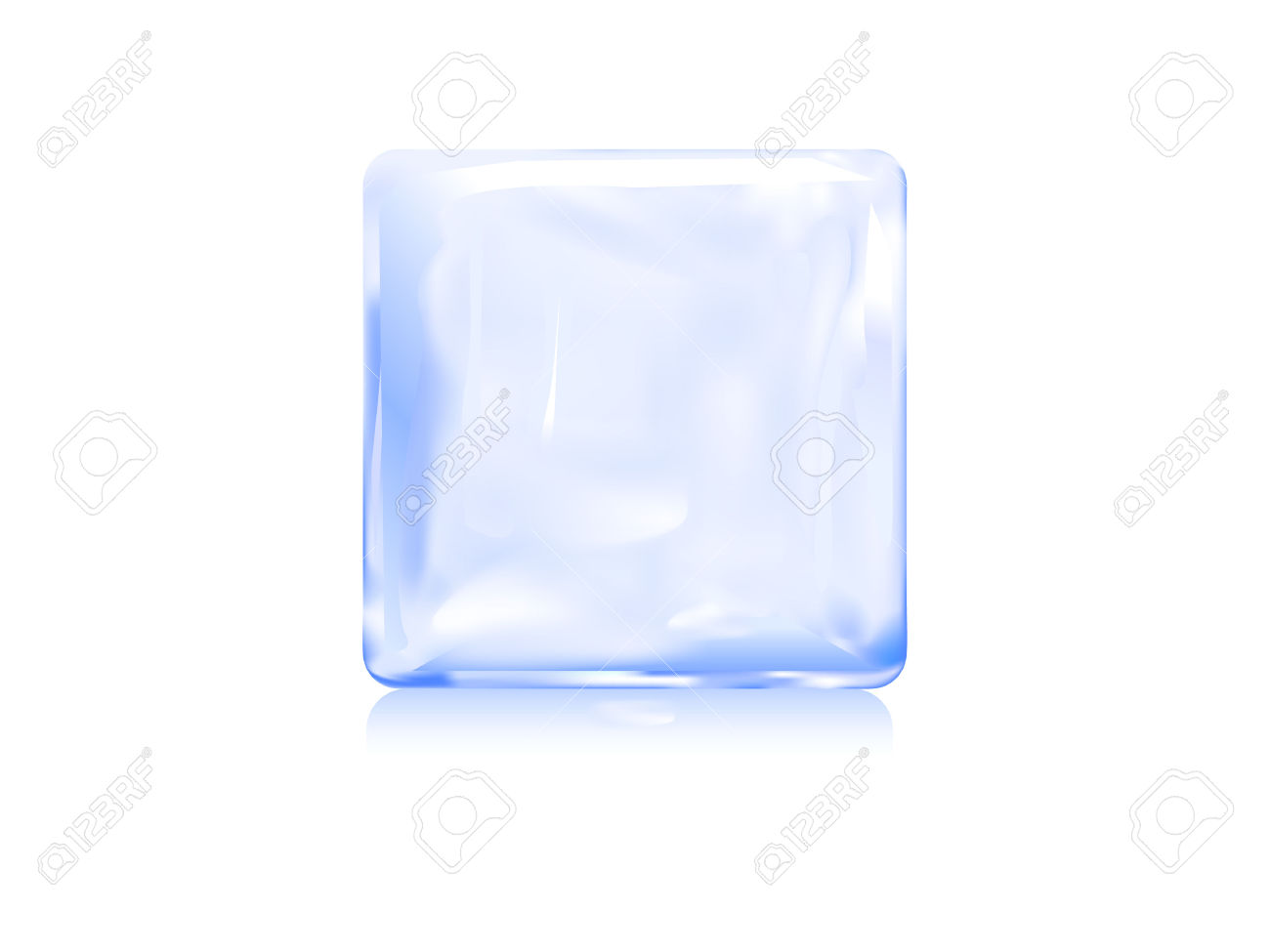 Ice block clipart.