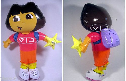 Dora The Explorer Figure Doll Inflatable Blow Up Kids Toys.