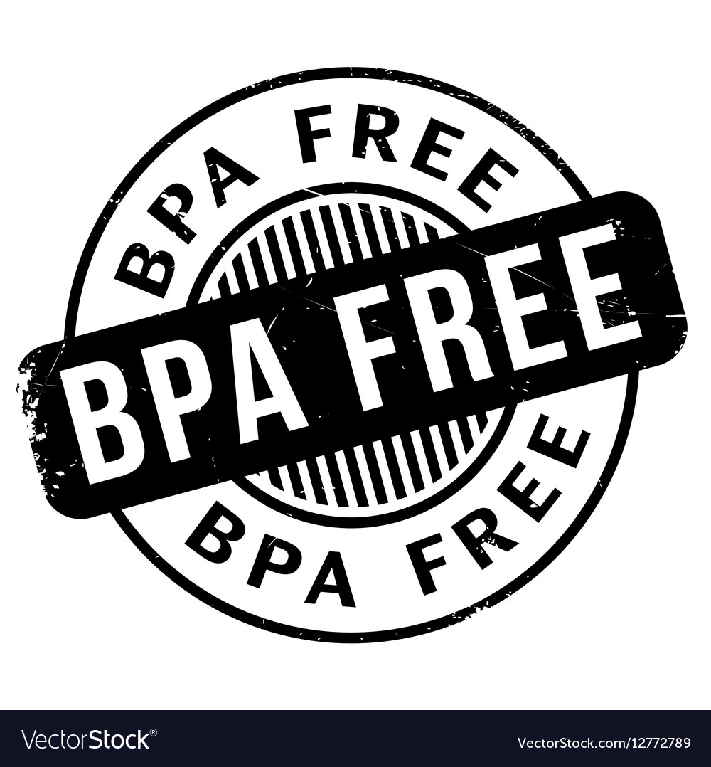 Bpa Free rubber stamp.