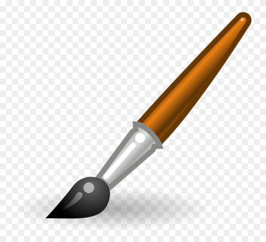 Paintbrush Clip Art.