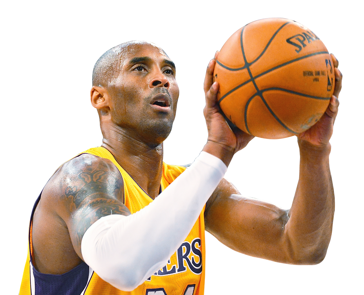 Kobe Bryant PNG Transparent Image.