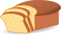 Loaf of bread clip art clipart image 4 2.