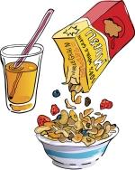 Breakfast Cereal Clipart.