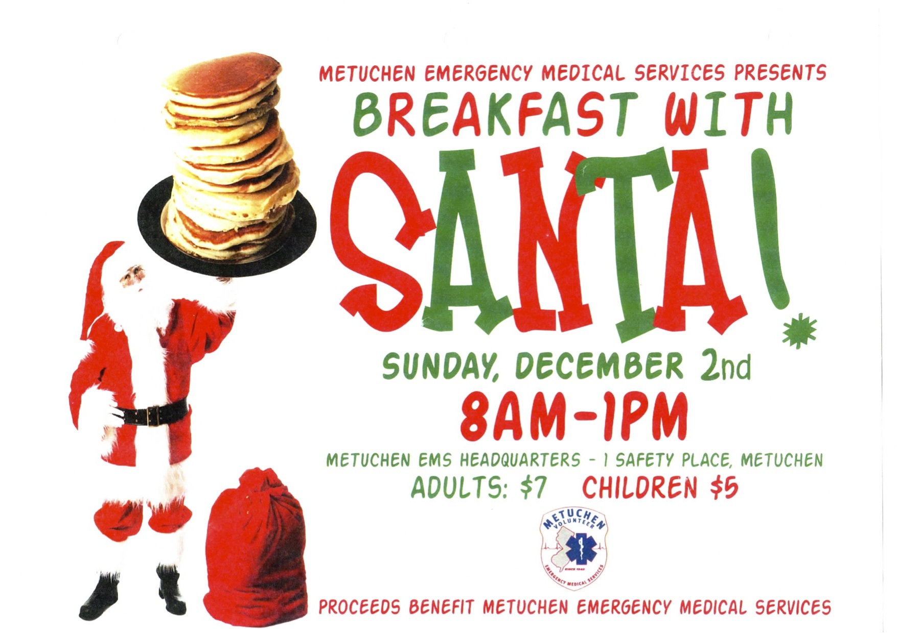 Showing post & media for Breakfast with santa fundraiser flyer.