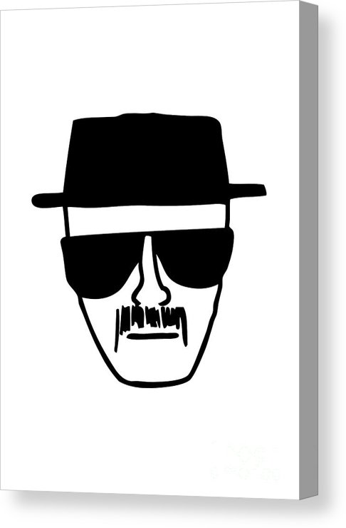 Heisenberg Breaking Bad Canvas Print.