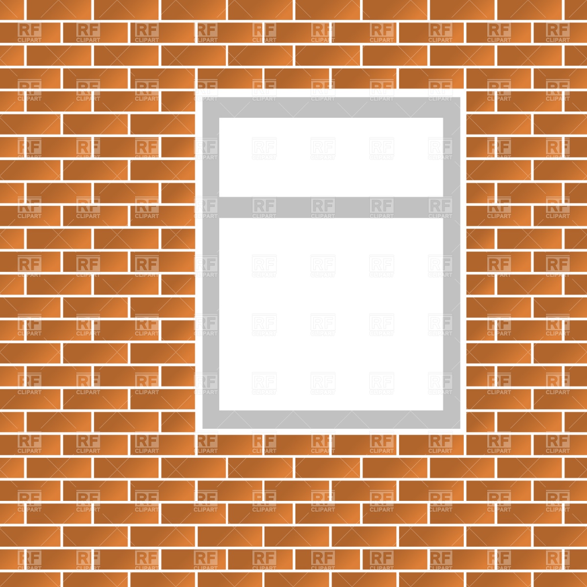 Brickwork Vector Image #1162.