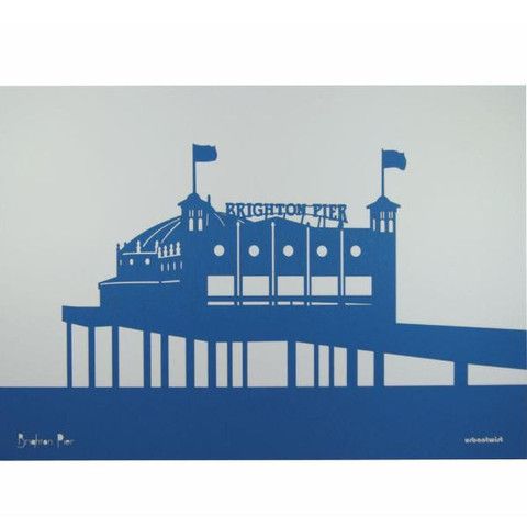 Brighton Pier Laser Art Clipart Free Clipart #mpCvU3.