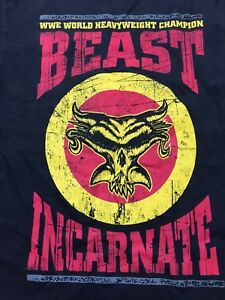 Details about Brock Lesnar The Beast Incarnate T Shirt S Small WWE Back to  Break More NXT UFC.