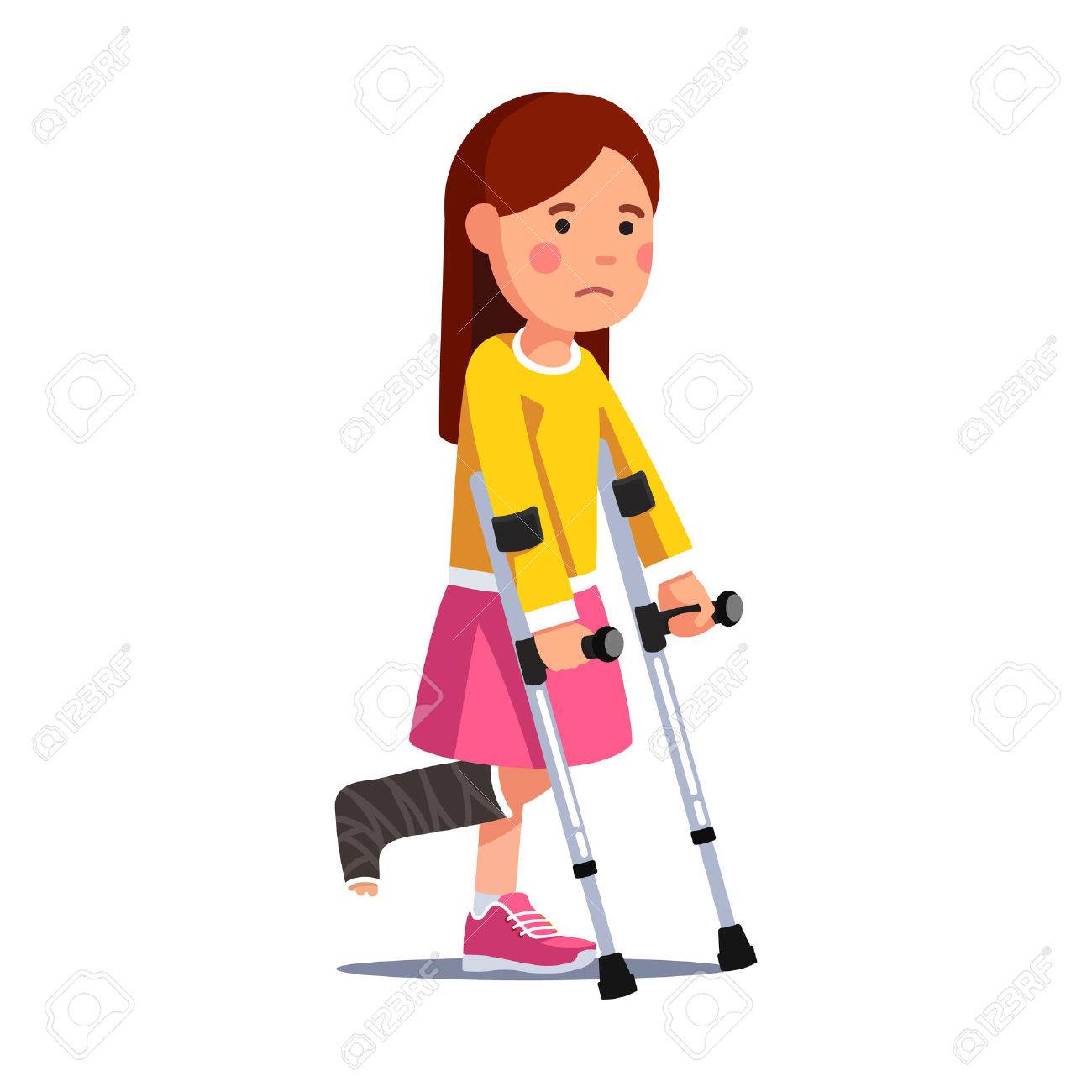 Broken leg cartoon clipart 5 » Clipart Station.