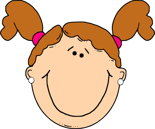 Brown Hair Clipart.