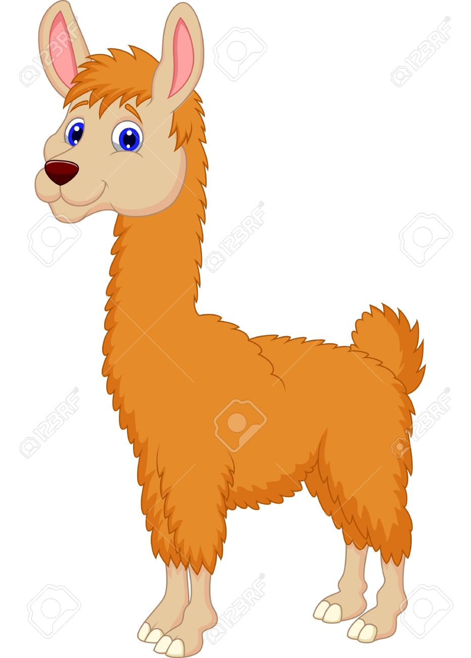 Llama image clipart.