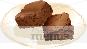 Brownie Clipart.