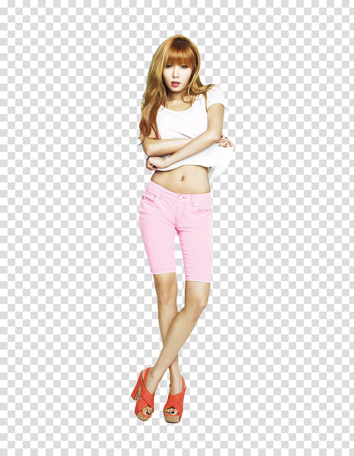 Hyuna BSP transparent background PNG clipart.