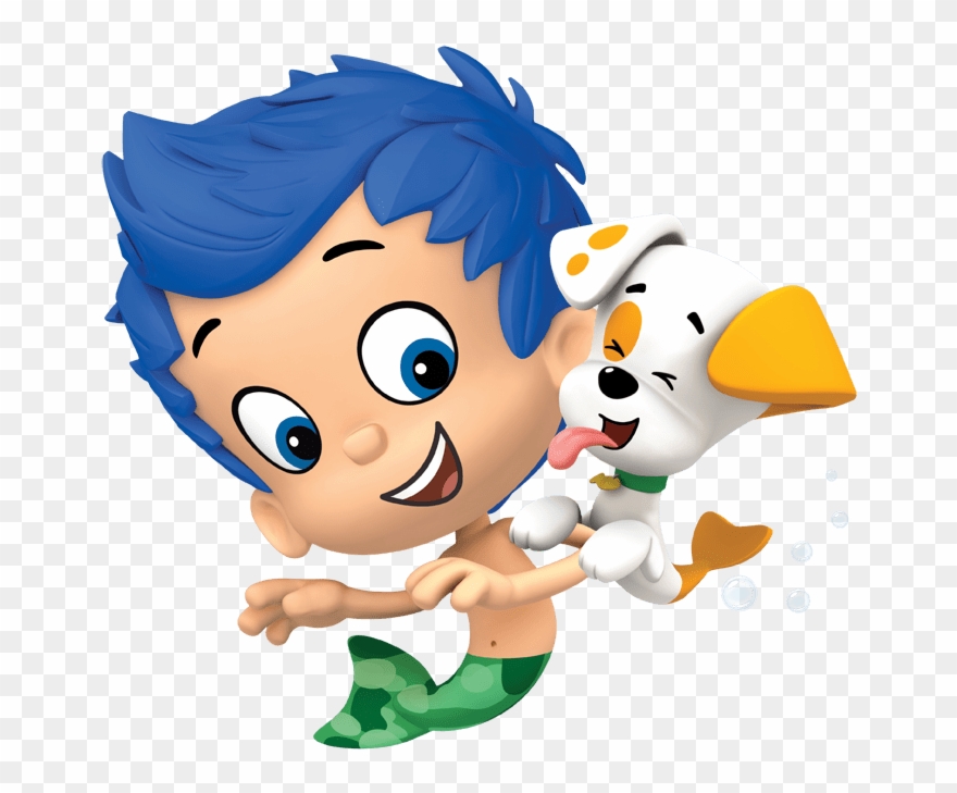 Bubble Guppies Gil And Puppy.