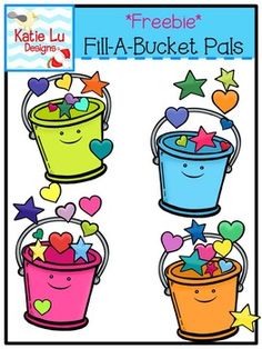 Cute bucket clipart.