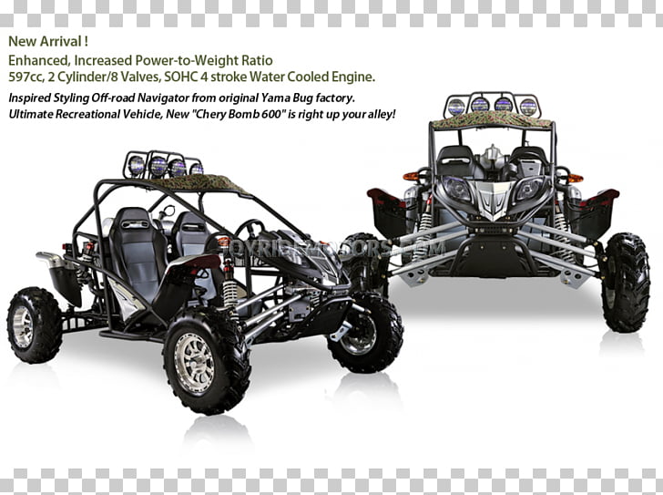 Car Dune buggy Motorcycle Go.