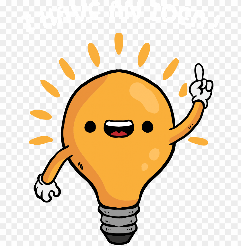 funny light lamp vector bulb cartoon clipart.