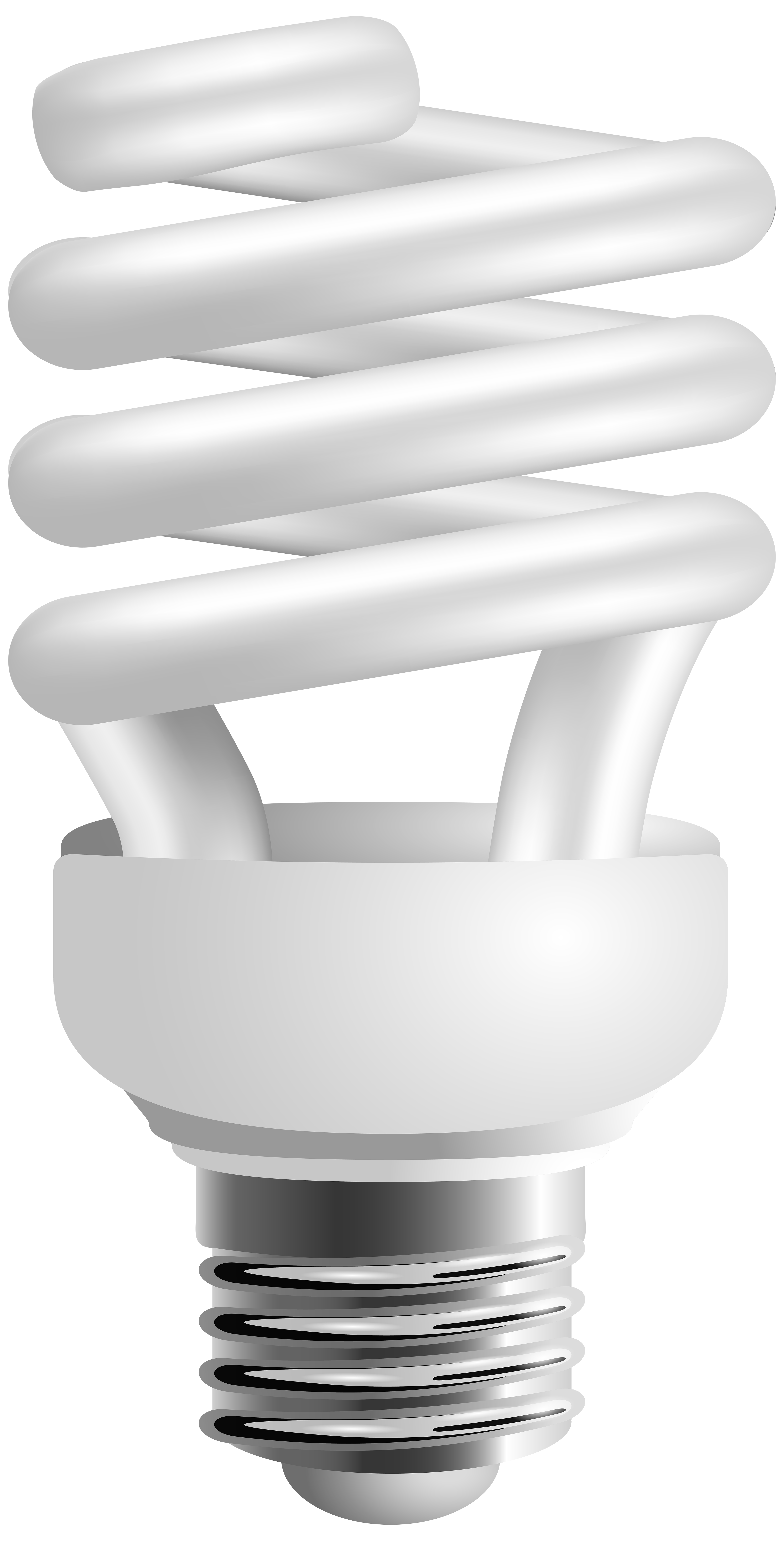 Energy Saving Light Bulb PNG Clip Art.