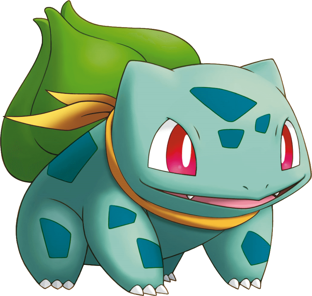 Bulbasaur Pokemon transparent PNG.