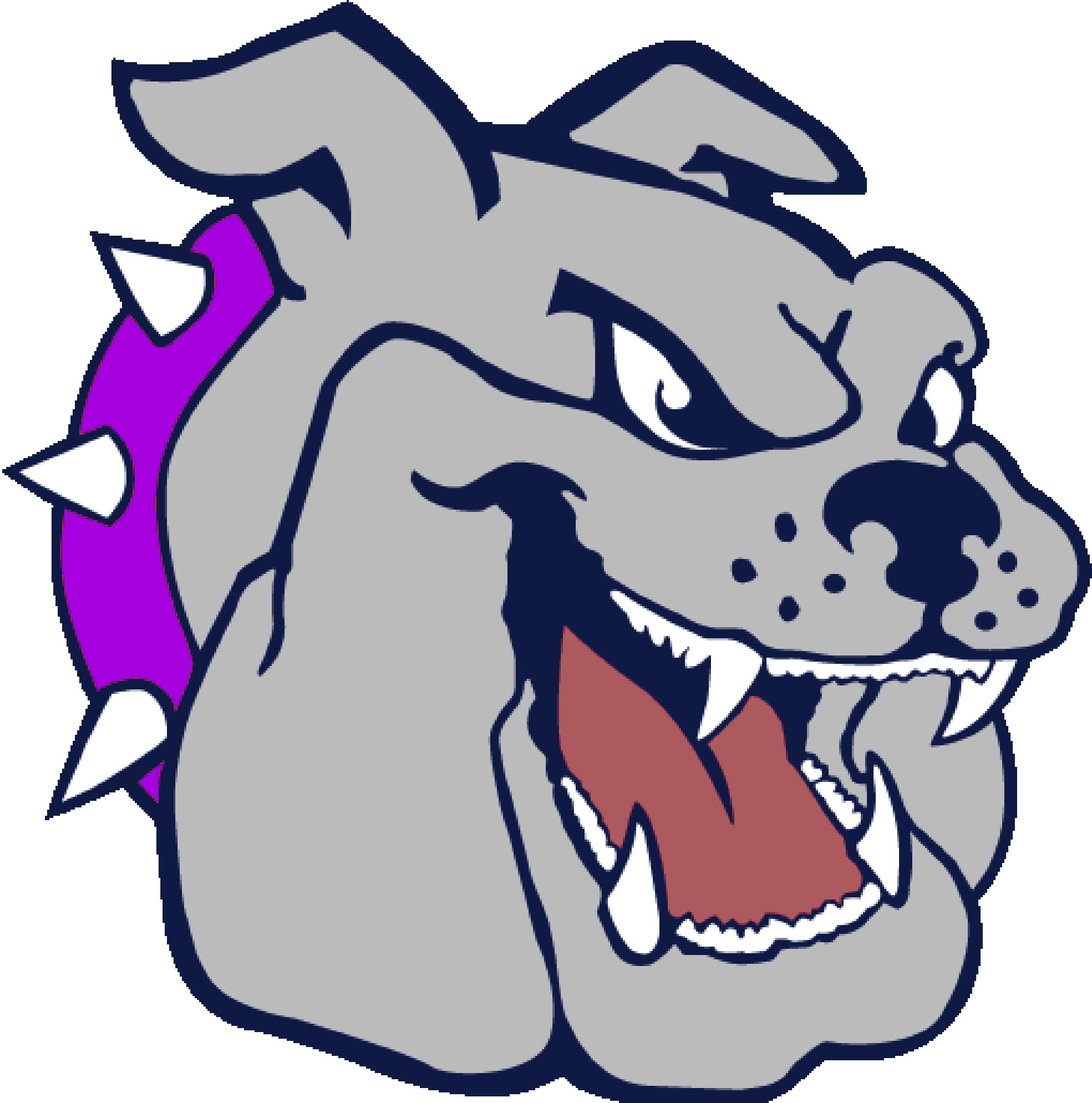 Bulldog Mascot Clipart.