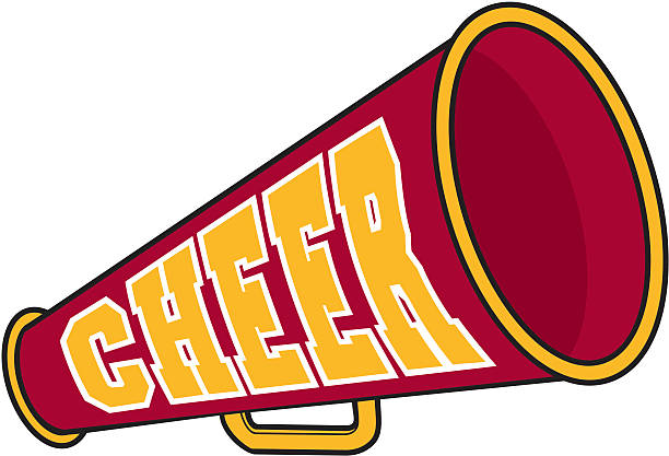 Best Clip Art Of A Cheer Bullhorn Illustrations, Royalty.