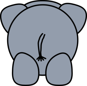 Bum Clipart.