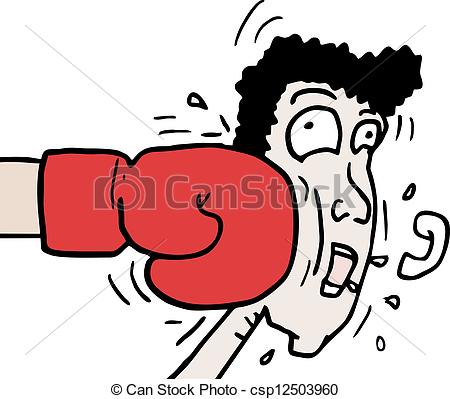 Boxing Punch Clipart.