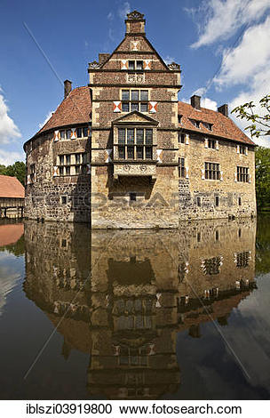 Stock Photography of "Vischering Castle, Ludinghausen.