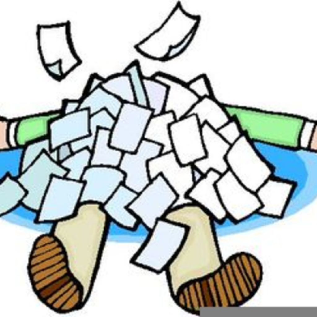 Free Clipart Paperwork Overload & Free Clip Art Images #29876.