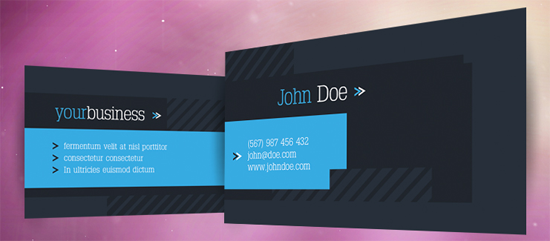 50 Free Photoshop Business Card Templates.