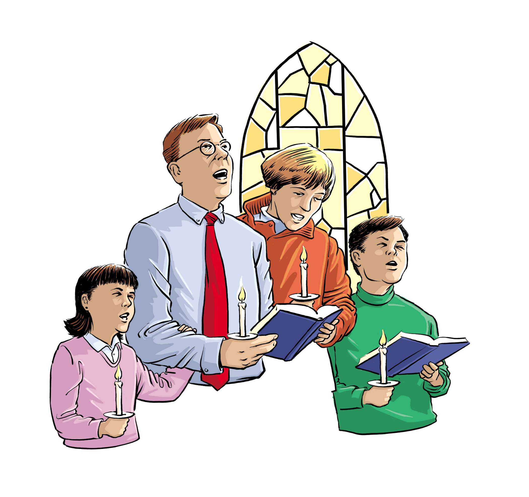 Going To Church Clipart.