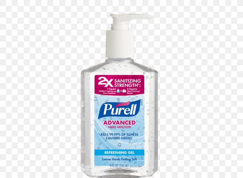 Hand Sanitizer Purell Gojo Industries Moisturizer Soap, PNG.