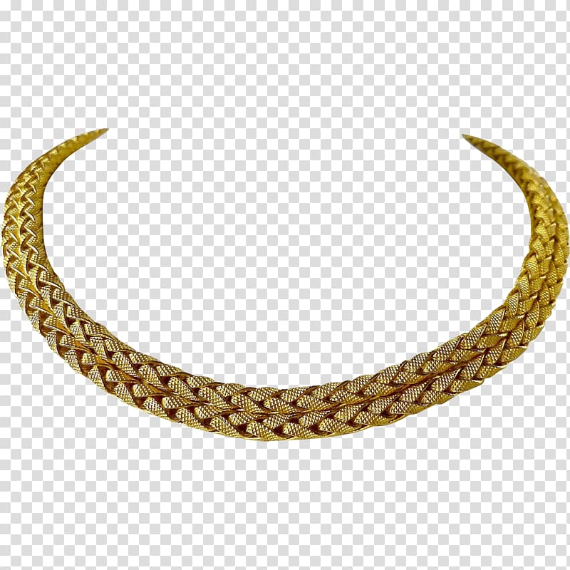 Necklace Choker Jewellery chain Colored gold, necklace transparent.