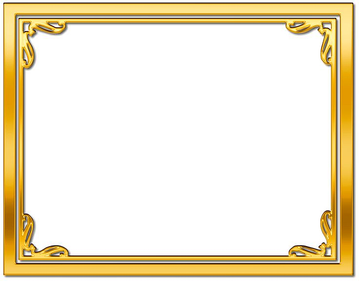 Frames Gold Desktop , Frame Gold Background Transparent.