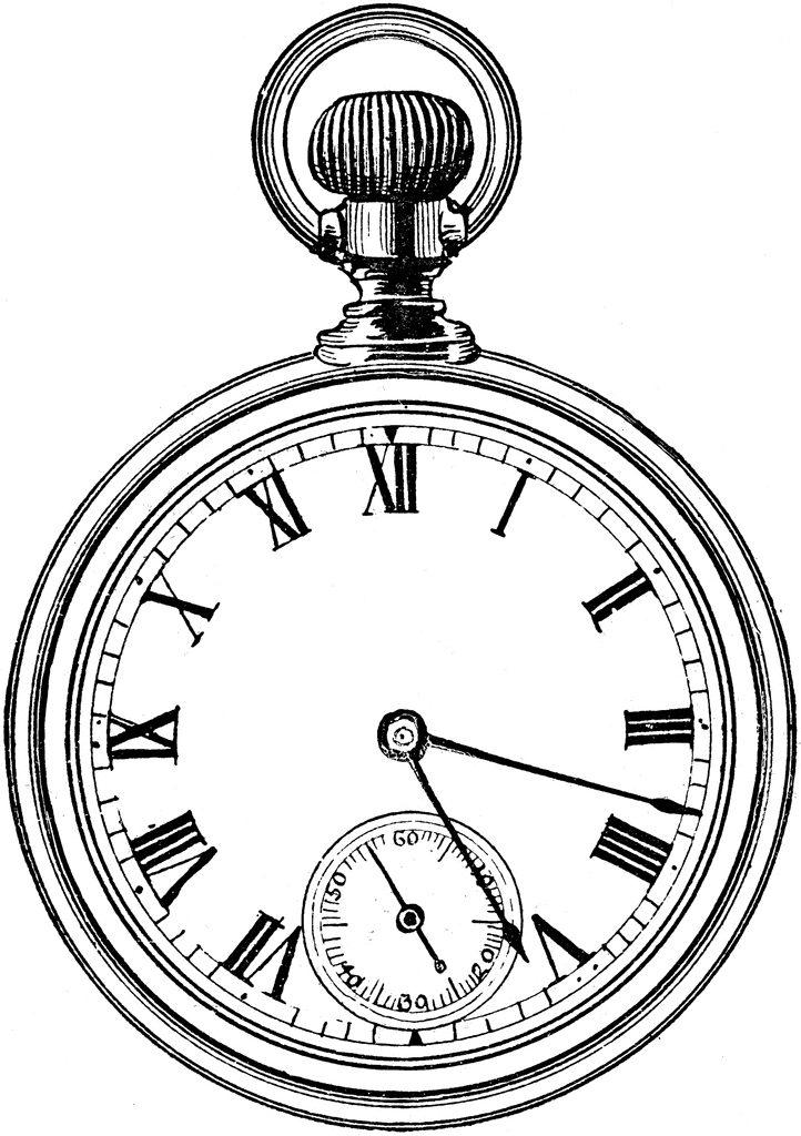 Pocket Watch Clipart#2081363.