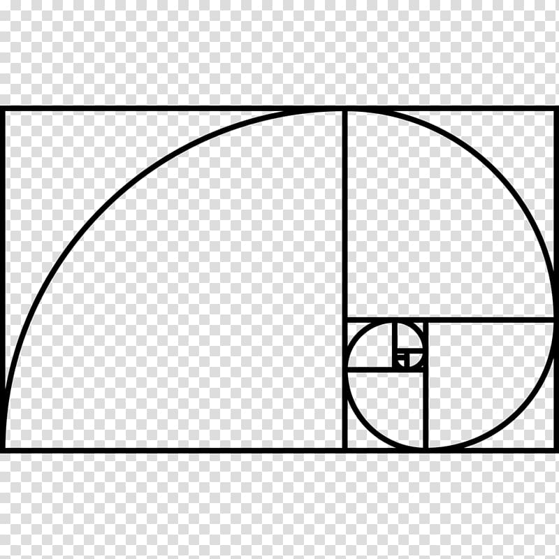 Golden ratio Drawing Golden spiral, Golden arch transparent.