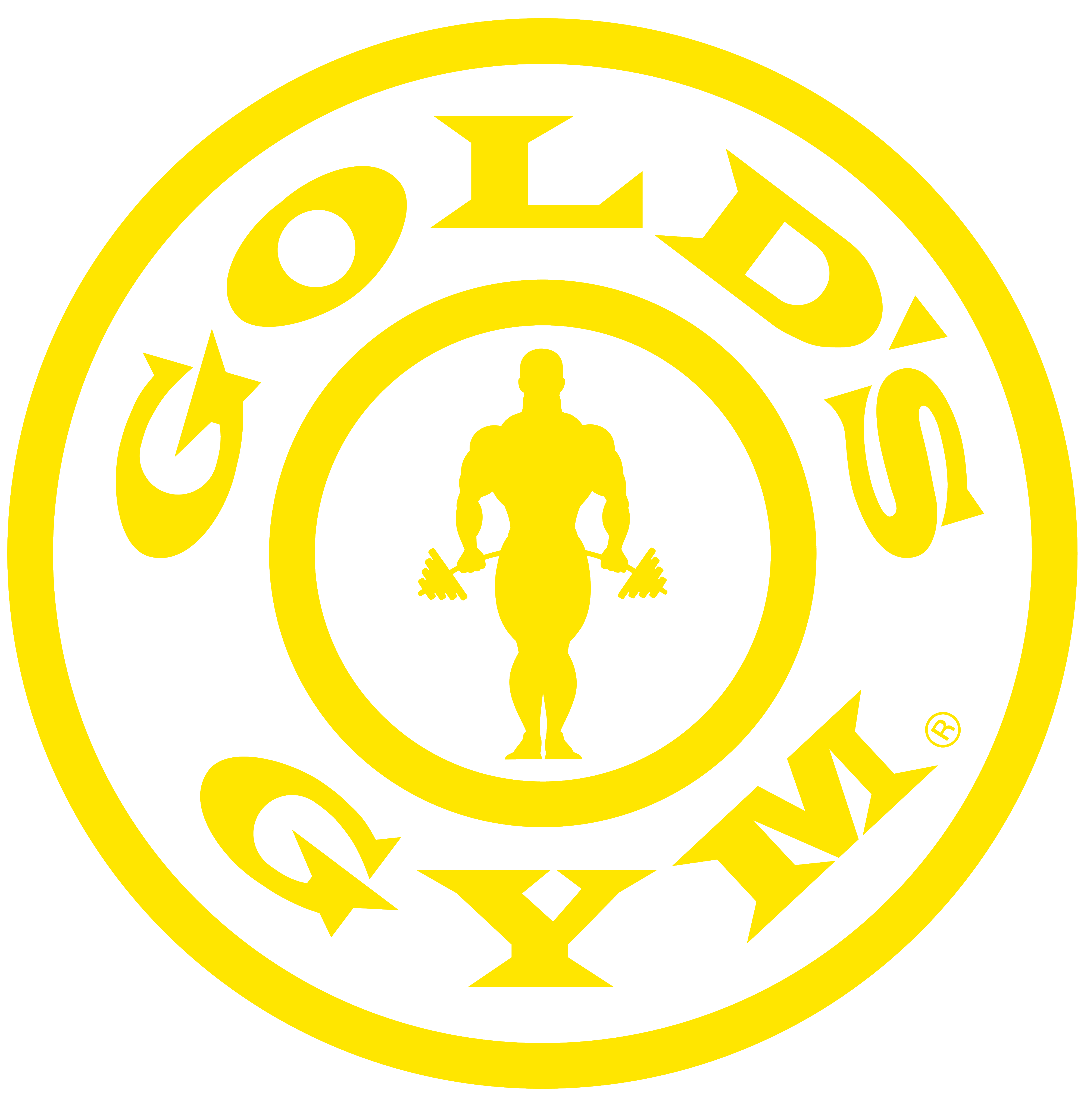 Gold's Gym.