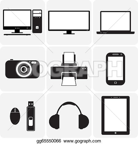 Gadgets Clip Art.