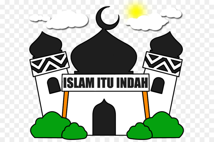 Mosque Background clipart.