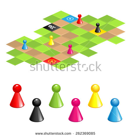 Board Game Pieces Stock Photos, Royalty.