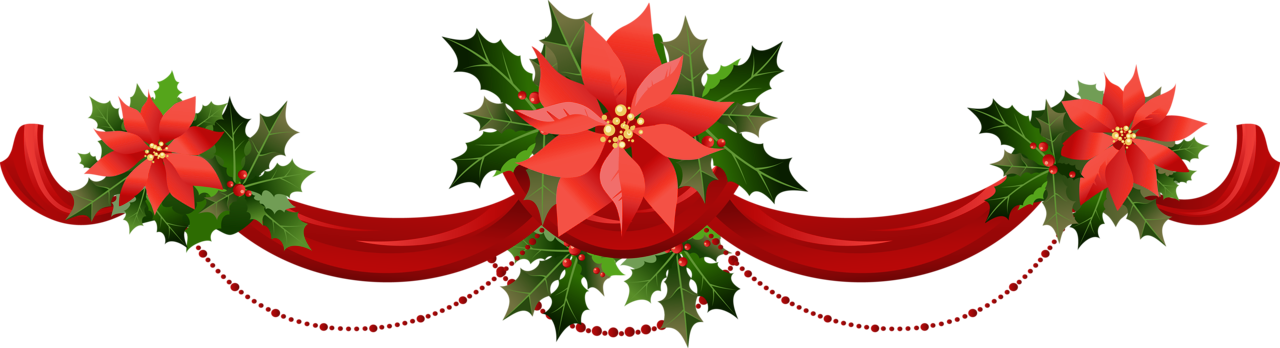 Christmas garlands clipart free.