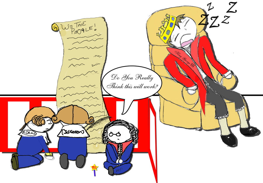 King George the III Babysits by toastysnowball on DeviantArt.