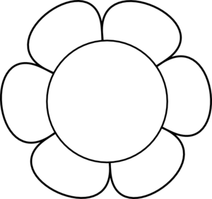 Large Flower Template.