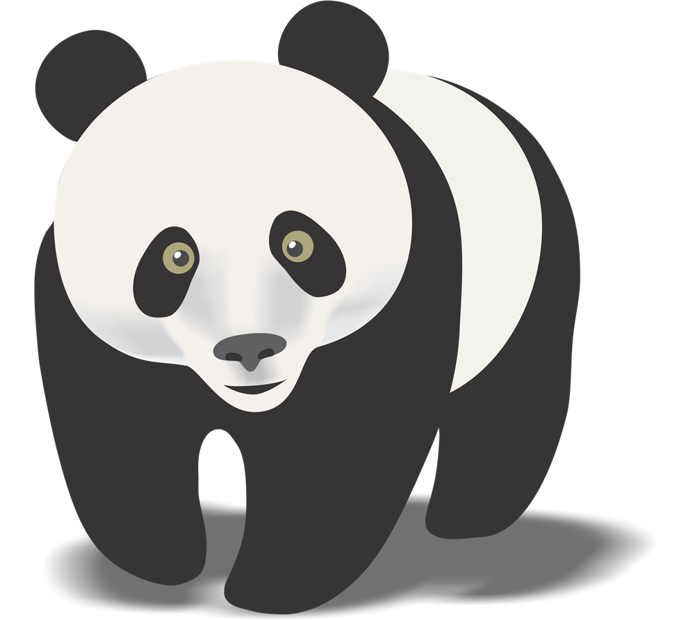 Free to Use & Public Domain Giant Panda Clip Art.