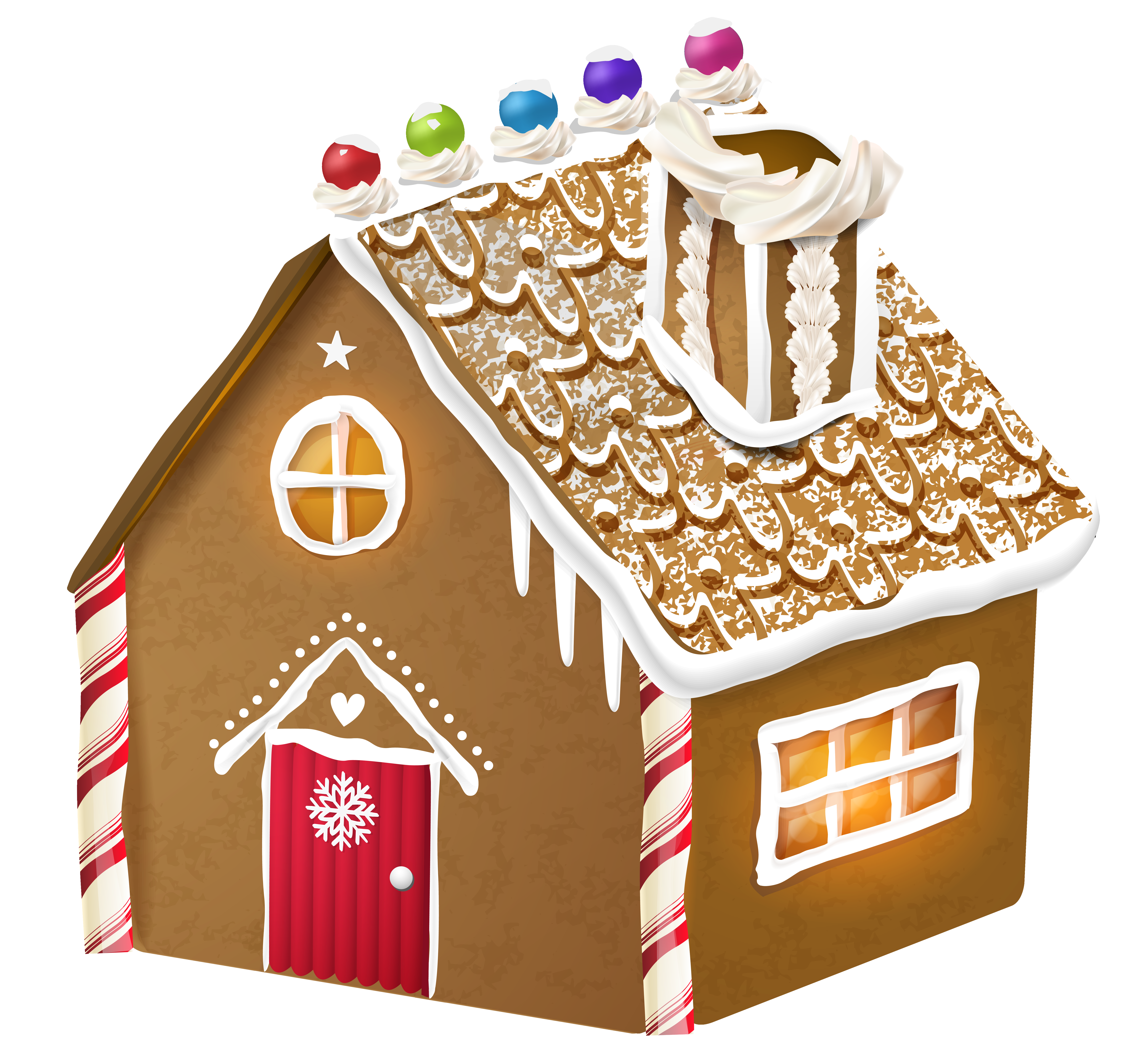 gingerbread house clipart.