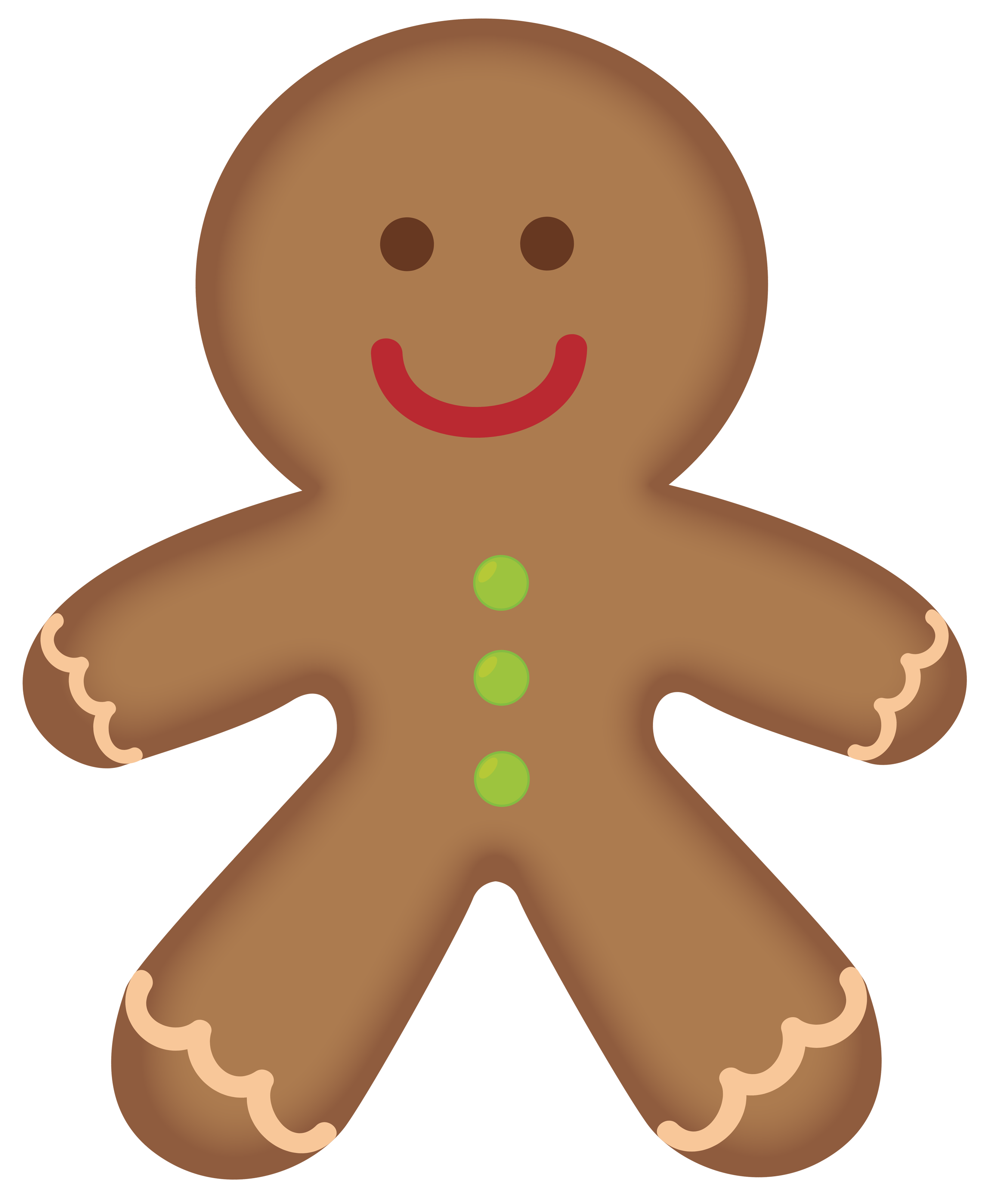 Gingerbread man gingerbread men clipart web clipart.