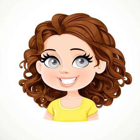 551 Brown Hair free clipart.